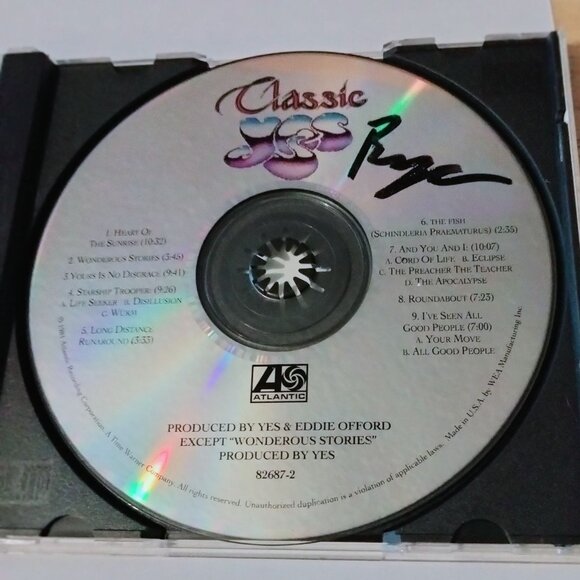 Classic Yes CD Album - Picture 3 of 4